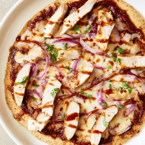 Smoky Chicken BBQ Pizza