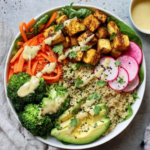 Vibrant Buddha Bowl Nourishment