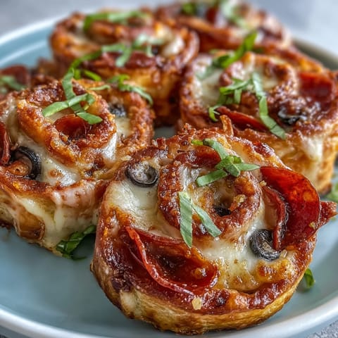 Six sliced Tortilla Pizza Rolls are arranged on a plate with a small bowl of marinara, ready for dipping.