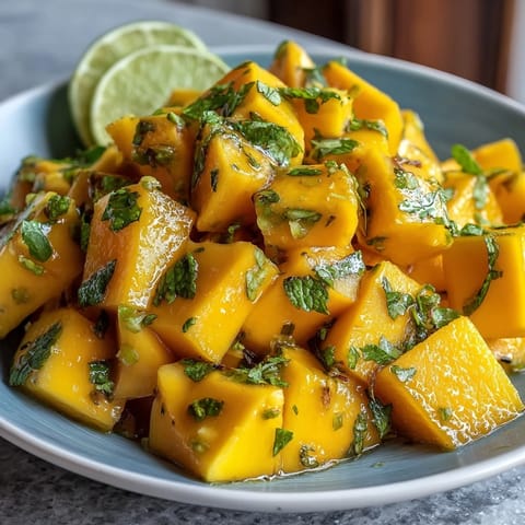Tropical Mango Pineapple Display