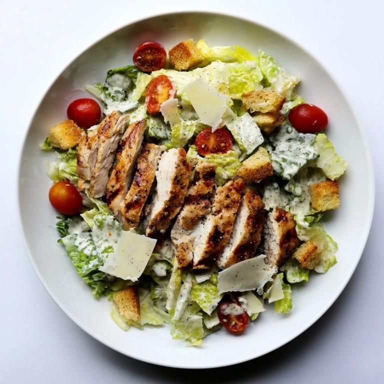 Perfect for a light summer lunch or a protein-packed dinner, served with shaved Parmesan cheese on top.