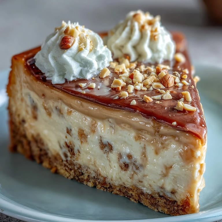 A close-up of Nutter Butter cheesecake revealing a creamy peanut butter filling and a crunchy cookie crust.